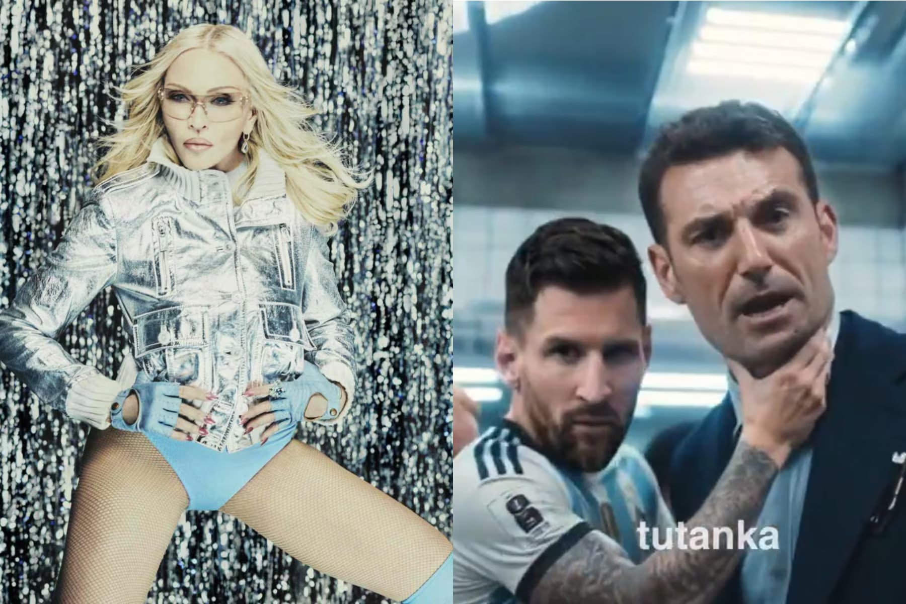 Madonna sorprendió a sus seguidores al compartir un video viral de la Selección argentina bailando su nuevo tema