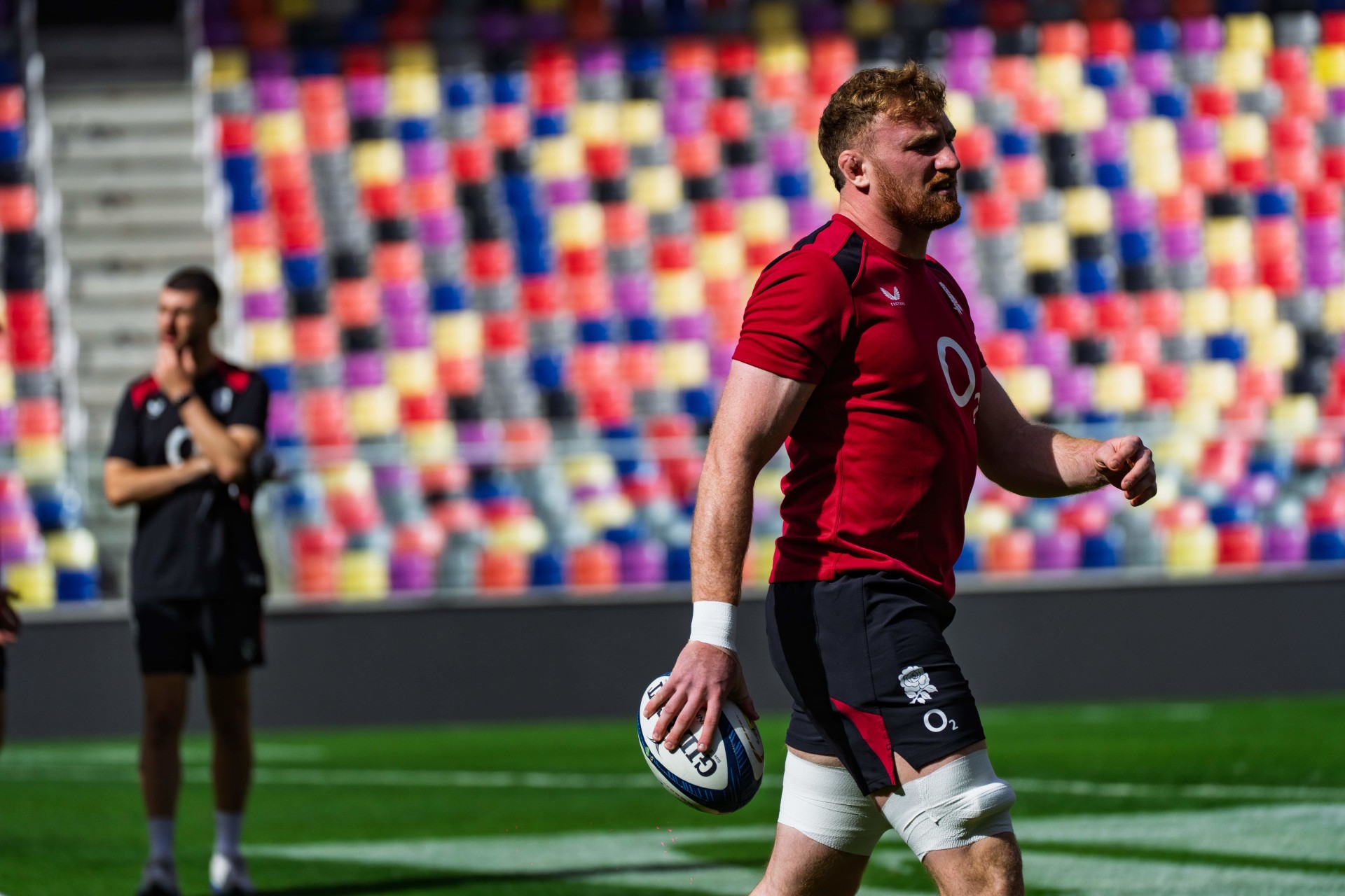 "Espero un partido increíblemente físico", adelantó Ollie Chessum, subcapitán de Inglaterra, sobre los Pumas