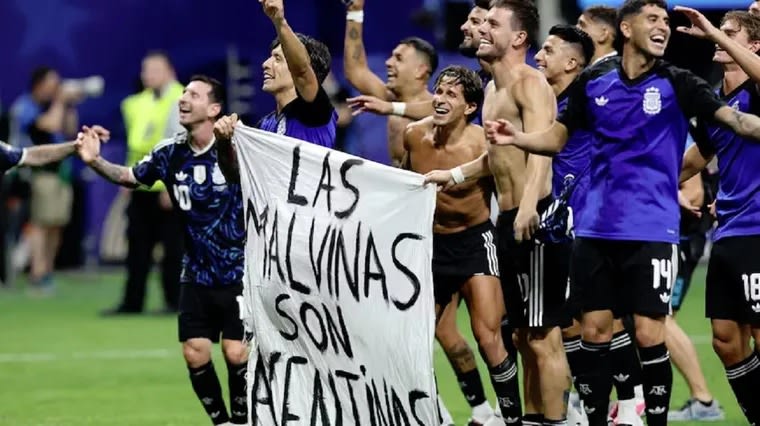 Casa Blanca respaldó el derecho de los jugadores de la Selección a expresarse sobre la cuestión Malvinas