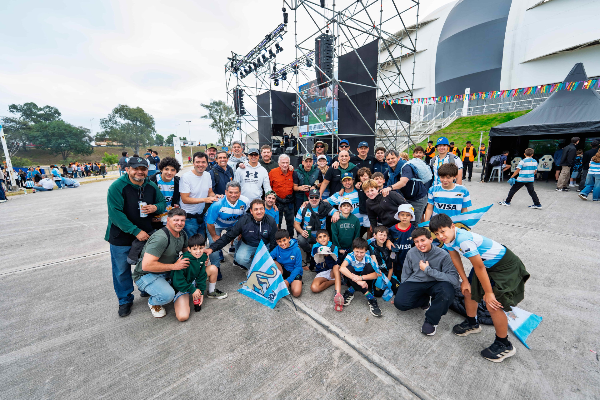 Los tucumanos coparon el Madre de Ciudades para alentar a los Pumas