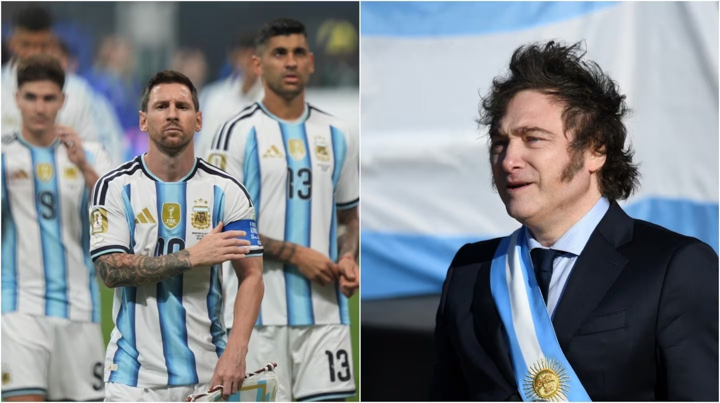 Milei anunció que declarará feriado nacional el día que la Selección celebre el subcampeonato