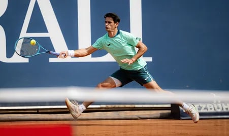 Navone y Díaz Acosta debutaron con triunfos en Kitzbuhel