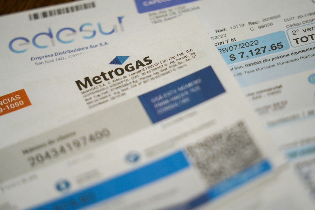 La canasta de servicios públicos del AMBA subió 4,6% en julio y ya representa el 15% del salario promedio