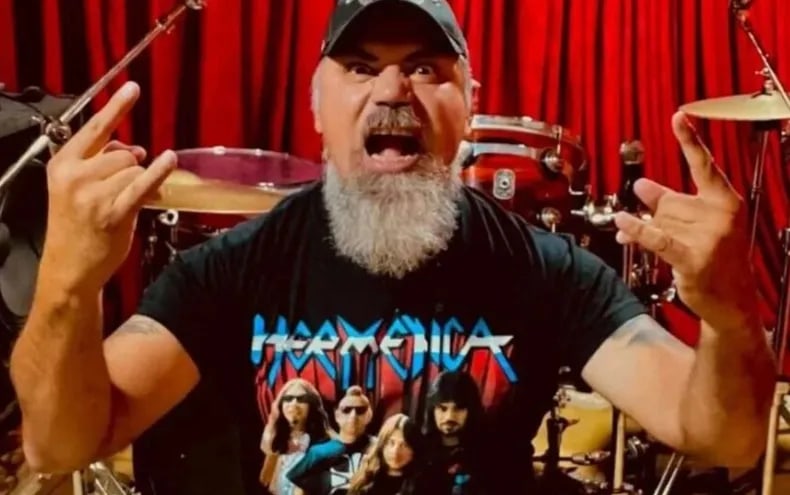 Falleció Claudio Strunz, histórico baterista de Hermética y Malón