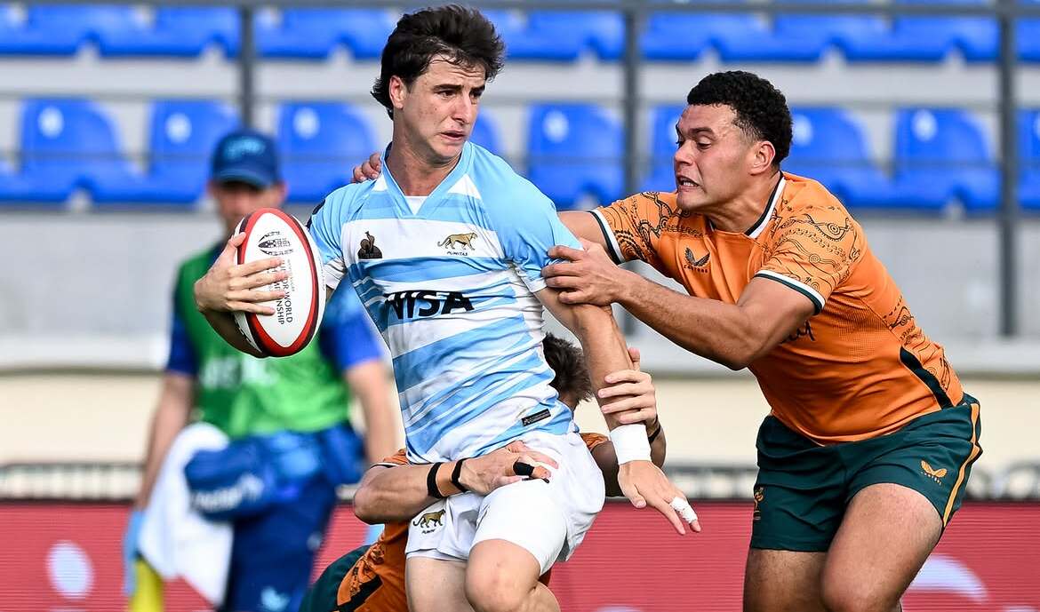 Simón Pfister terminó el Mundial M20 como tryman del torneo y fue destacado como una de las figuras