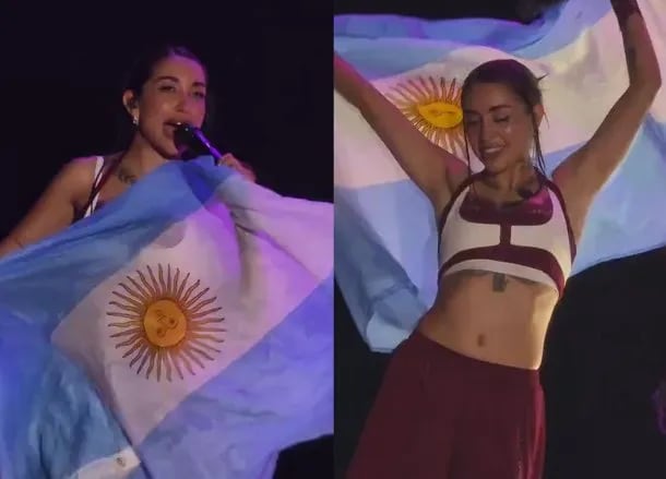 María Becerra alzó la bandera argentina en España tras la polémica desatada por el Mundial 2026