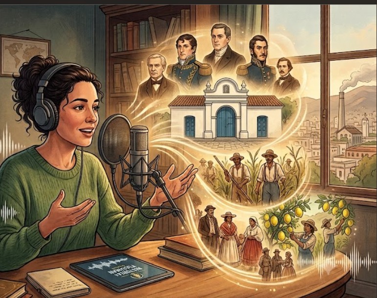 Un podcast le pone voz a la historia de Tucumán