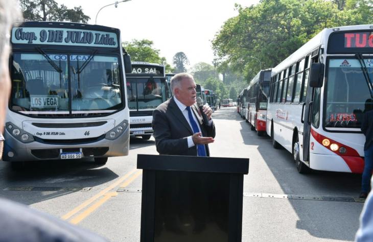 La Provincia refuerza la asistencia al transporte con un nuevo subsidio por $ 5.500 millones