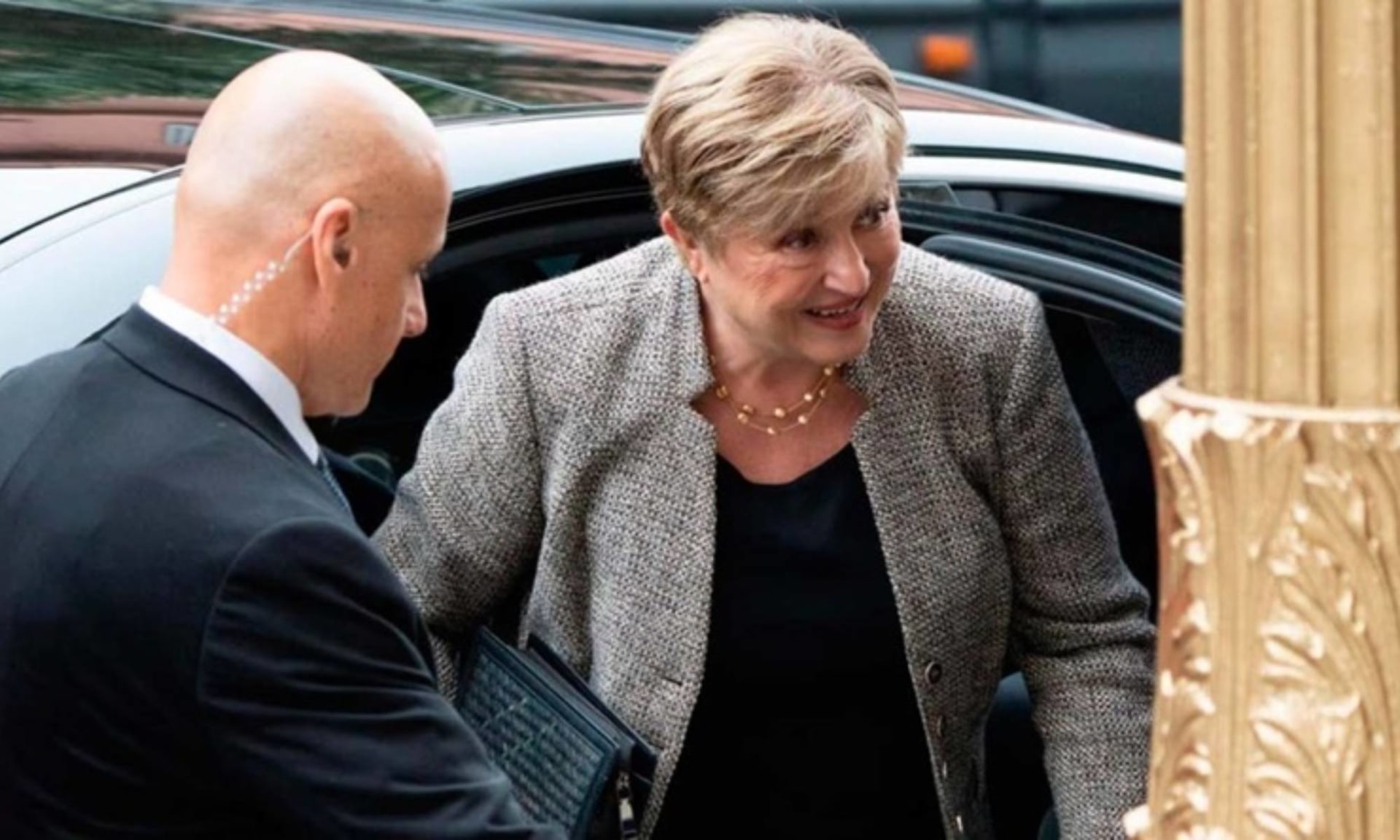 Kristalina Georgieva se reunió con empresarios argentinos tras su agenda oficial con el Gobierno
