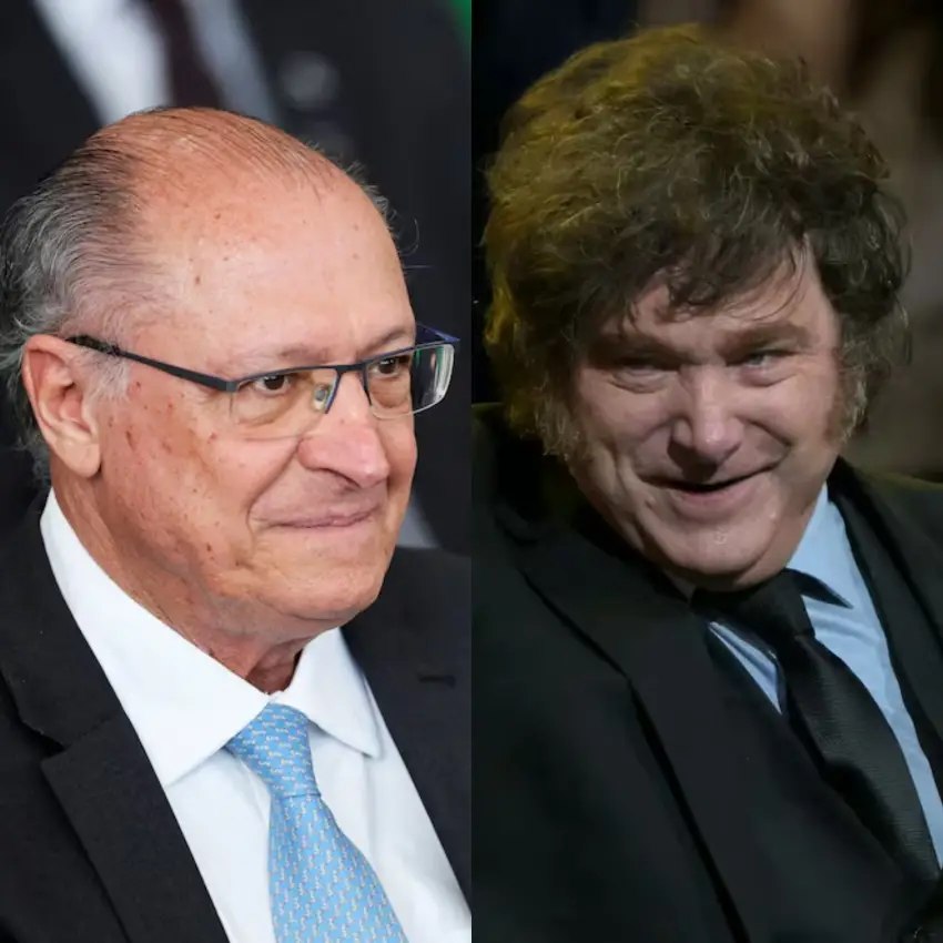 El vicepresidente brasileño cruzó a Javier Milei y aseguró que sus insultos perjudican al país