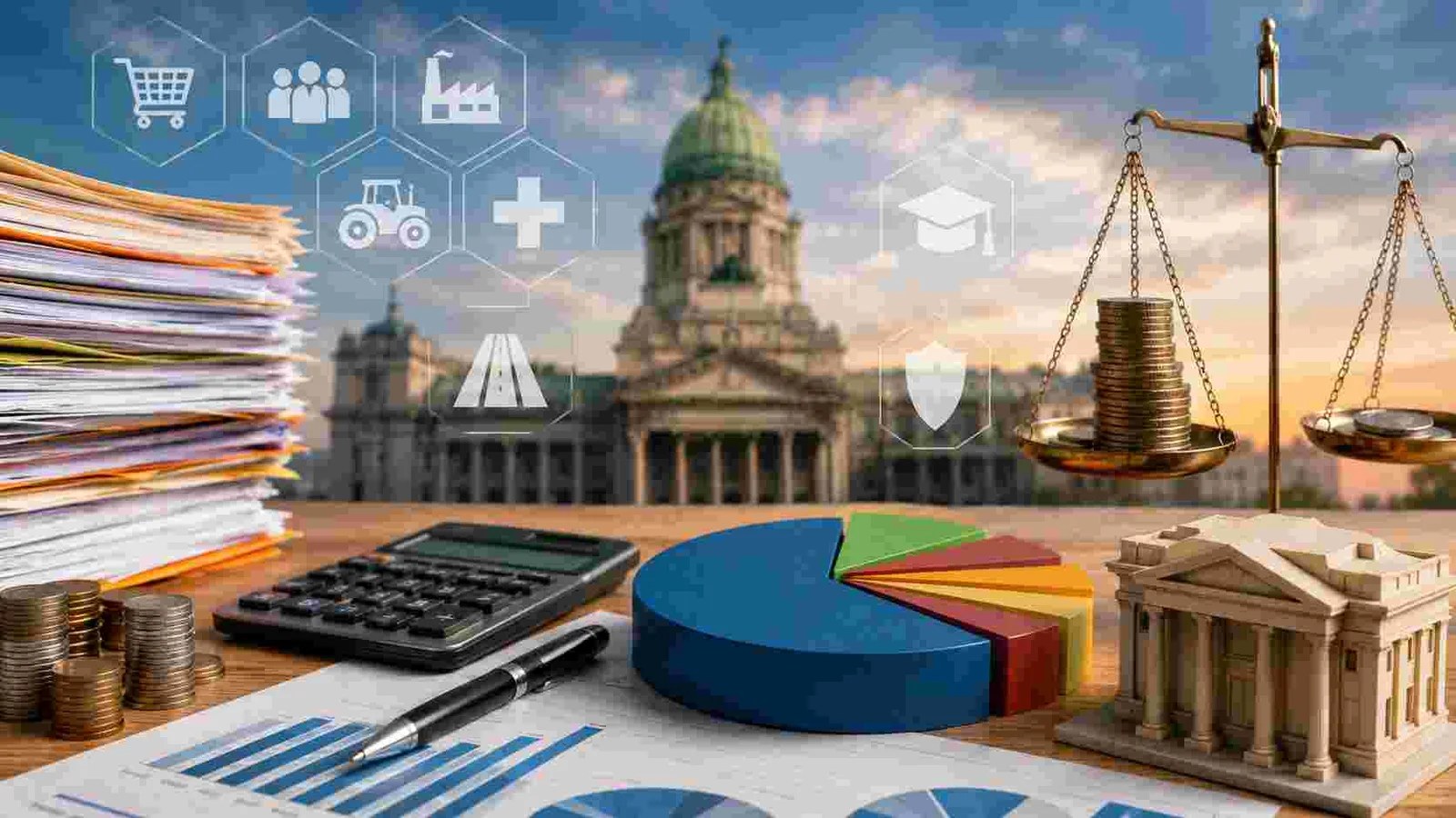 Argentina proyecta para 2026 la carga impositiva más baja de las últimas dos décadas