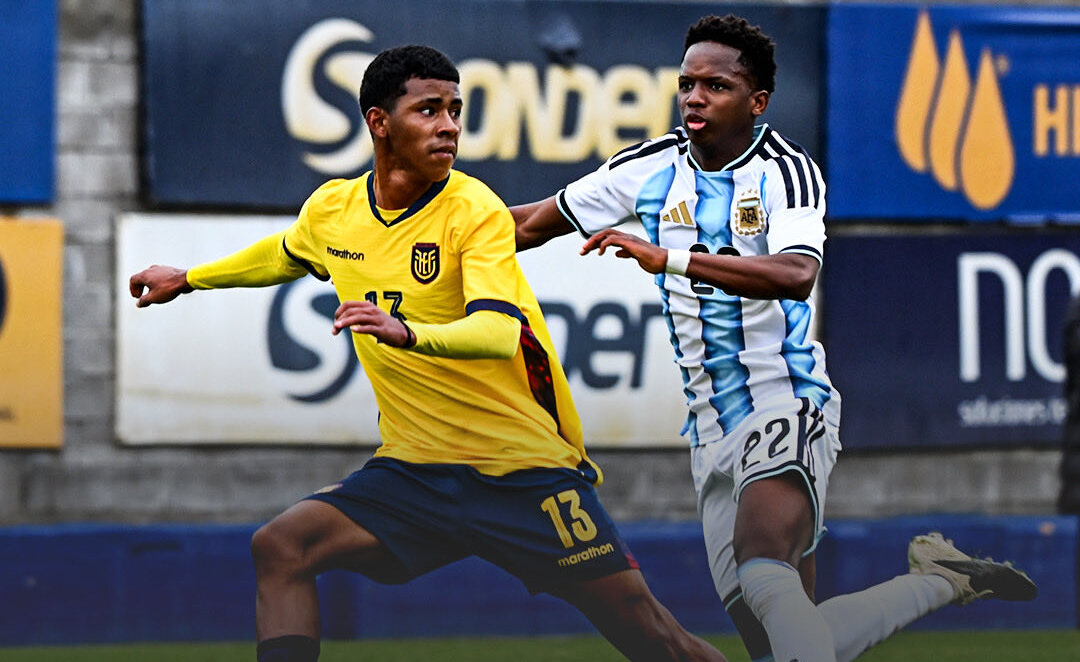 Con gol de "Kiki" Ramos, la Selección Argentina Sub-17 empató con Ecuador