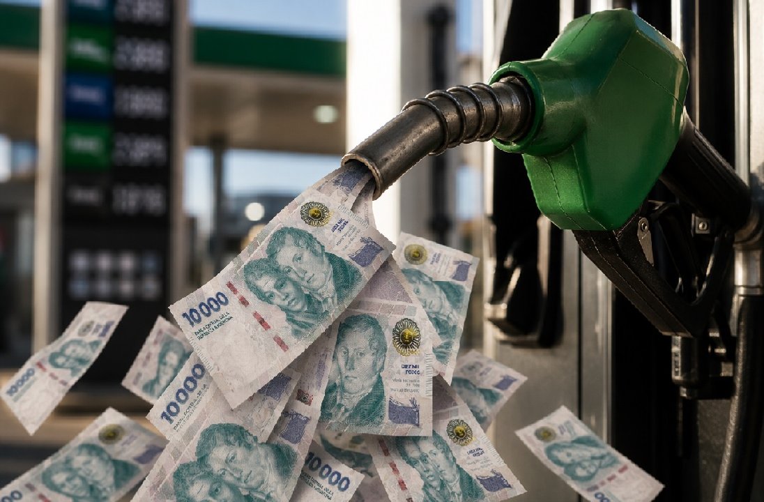 Mañana aumentan los combustibles: se aplicará una actualización parcial de los impuestos