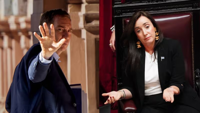 Santilli cuestionó a Villarruel y le pidió que defina su continuidad en el Gobierno