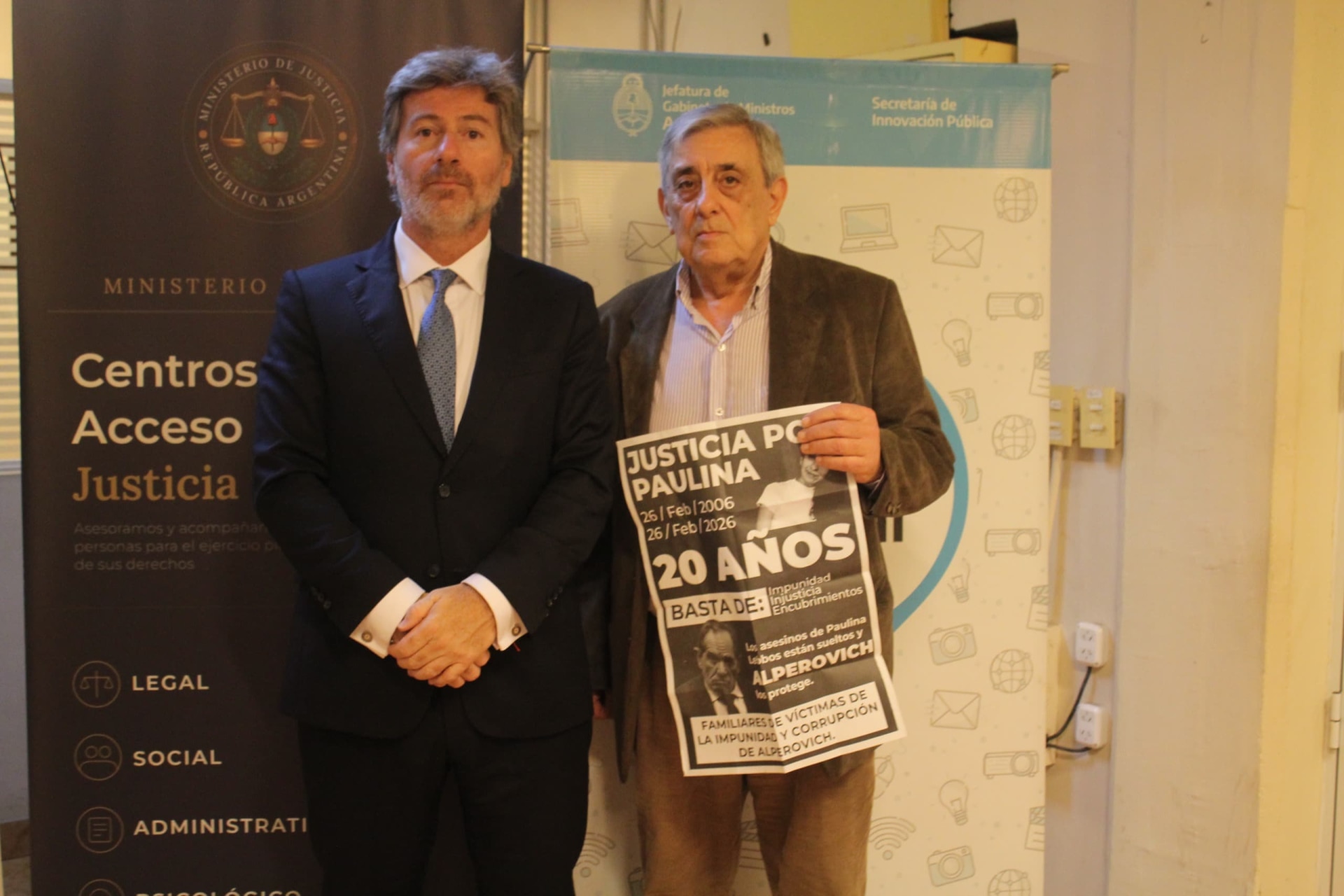 El ministro Mahiques se reunió en Tucumán con Susana Trimarco y Alberto Lebbos