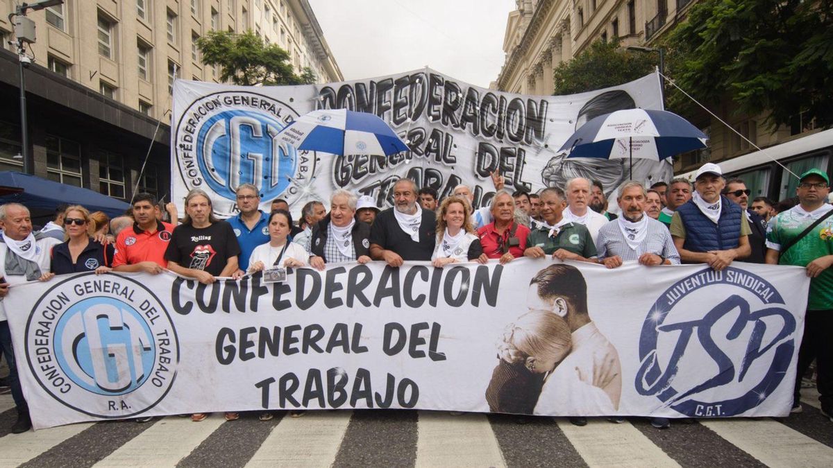 La CGT prepara una marcha contra el ajuste a Plaza de Mayo, con el sindicalismo unificado