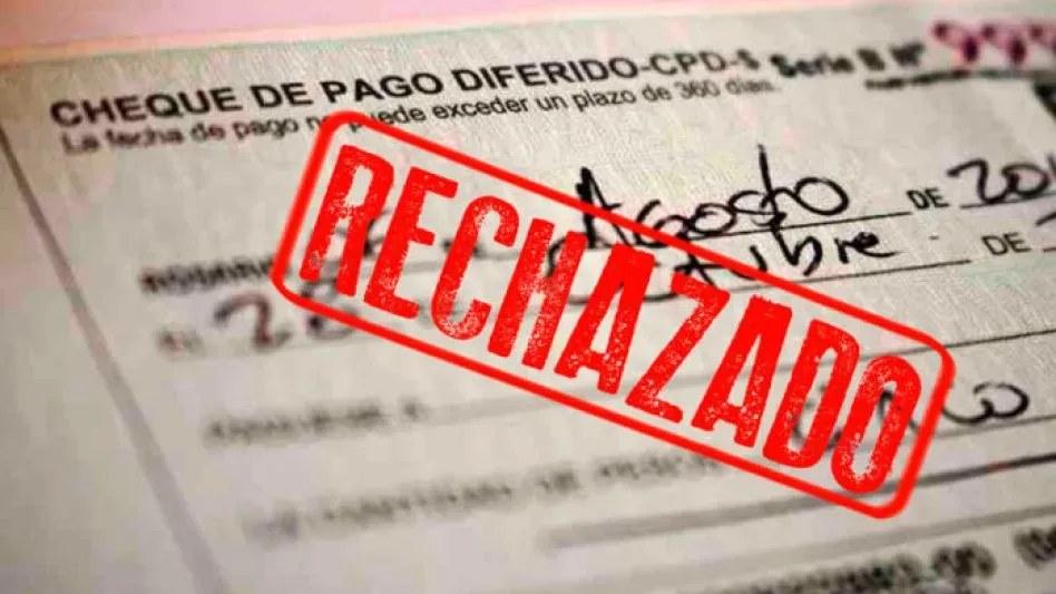 Cheques rechazados en alza agravan la presión sobre las PyMEs