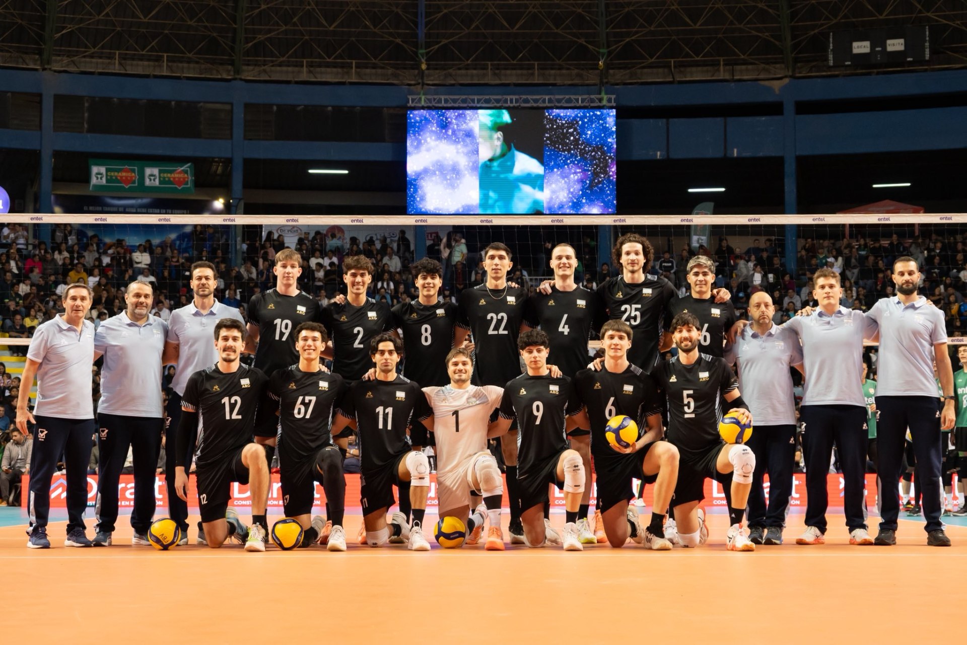 Argentina debutó con triunfo en la Copa Sudamericana masculina