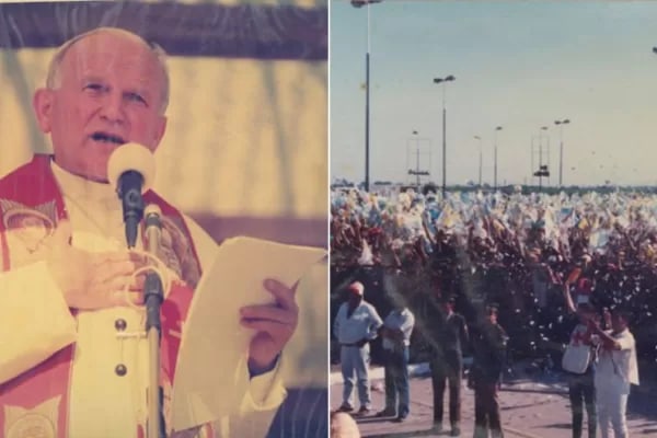 Quién fue el único papa que visitó la Argentina y la inolvidable multitud que lo recibió en Tucumán
