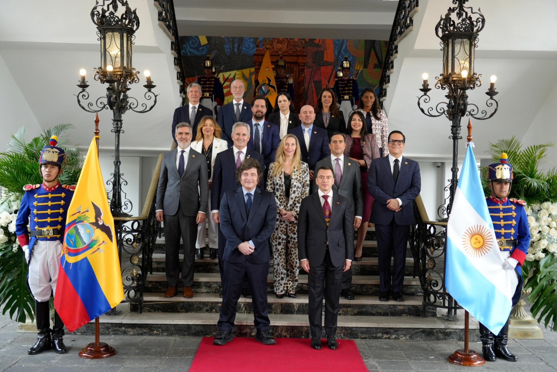 Javier Milei se reunió con el presidente de Ecuador: sellaron importantes acuerdos