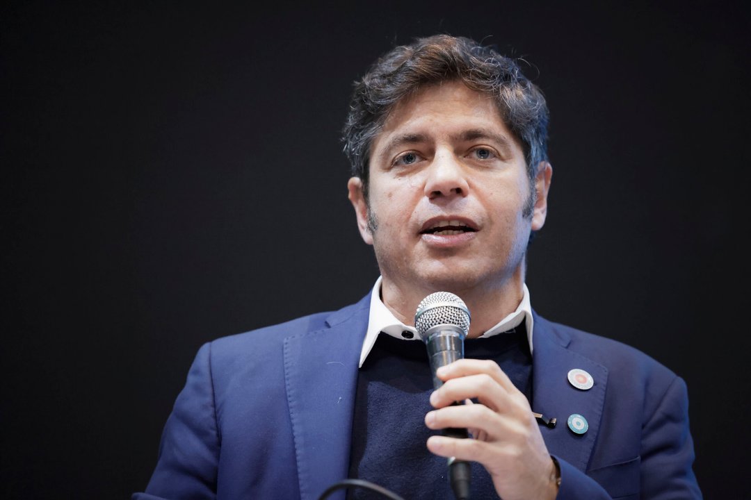 Kicillof cuestionó la represión frente al Congreso y volvió a rechazar la ley de propiedad privada