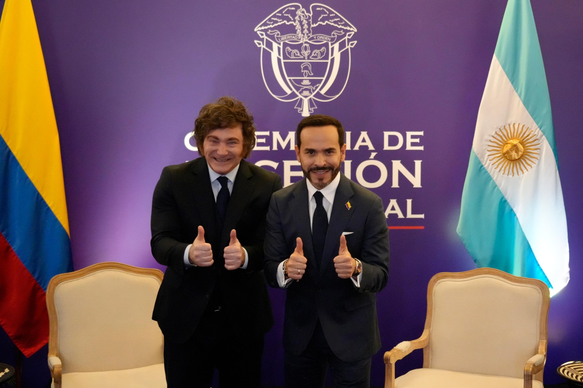 El Presidente Milei se reunió con el nuevo presidente de Colombia: sumó otro socio en la región