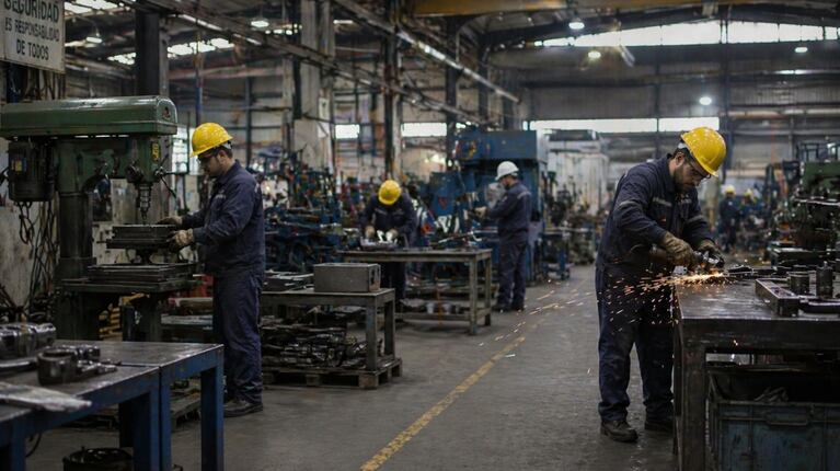 La industria sumó su segunda mejora mensual consecutiva en junio: en el primer semestre se contrajo 2,2%