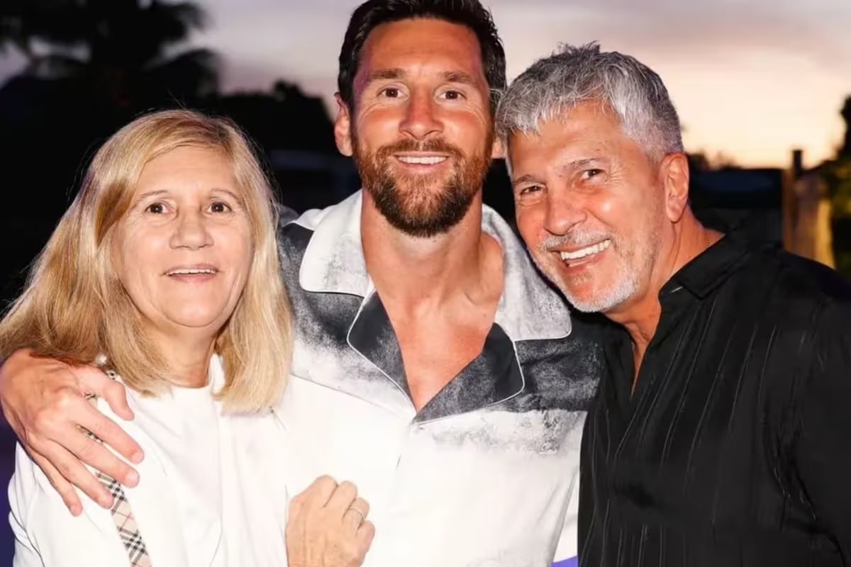 Murió Jorge Messi, el padre y representante de Lionel Messi