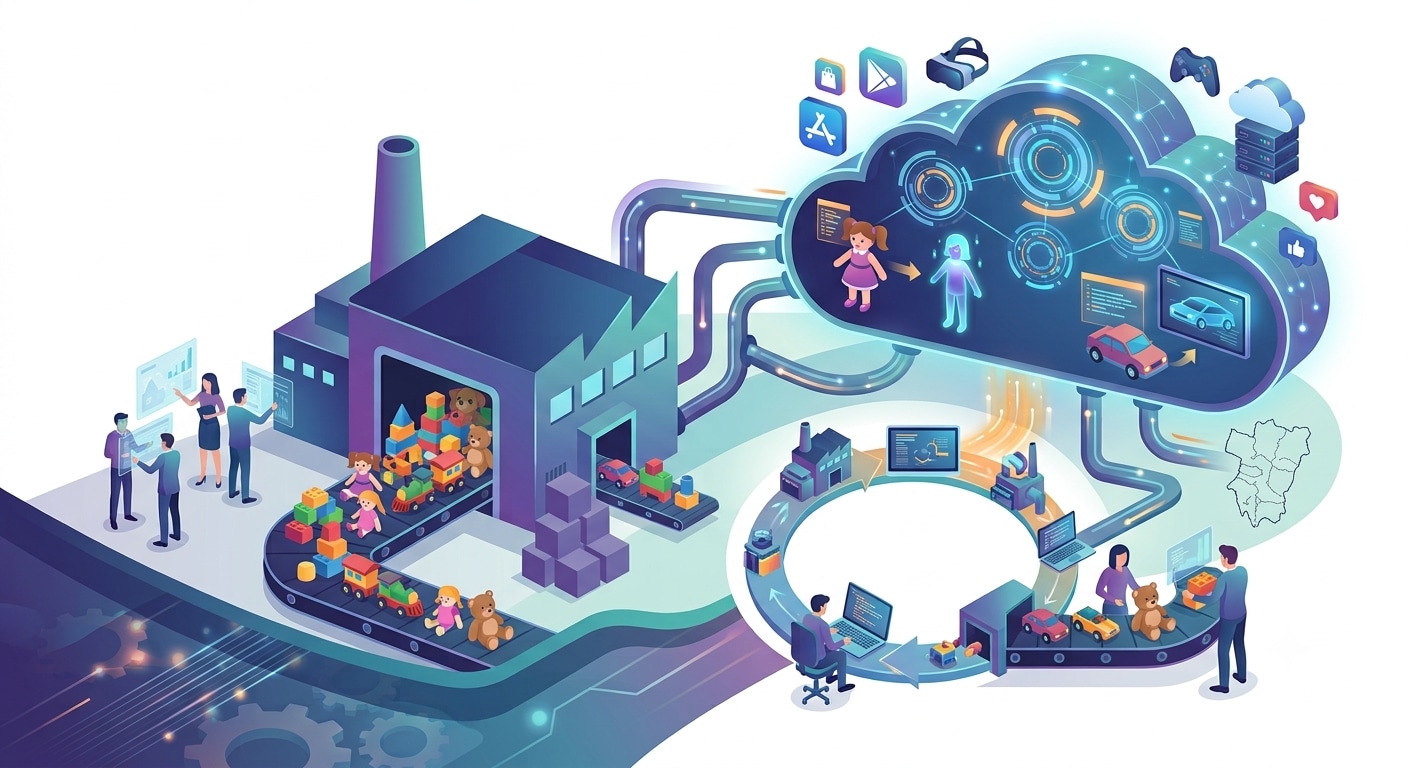 La industria del juguete redefine sus estrategias operativas para convivir con el universo digital