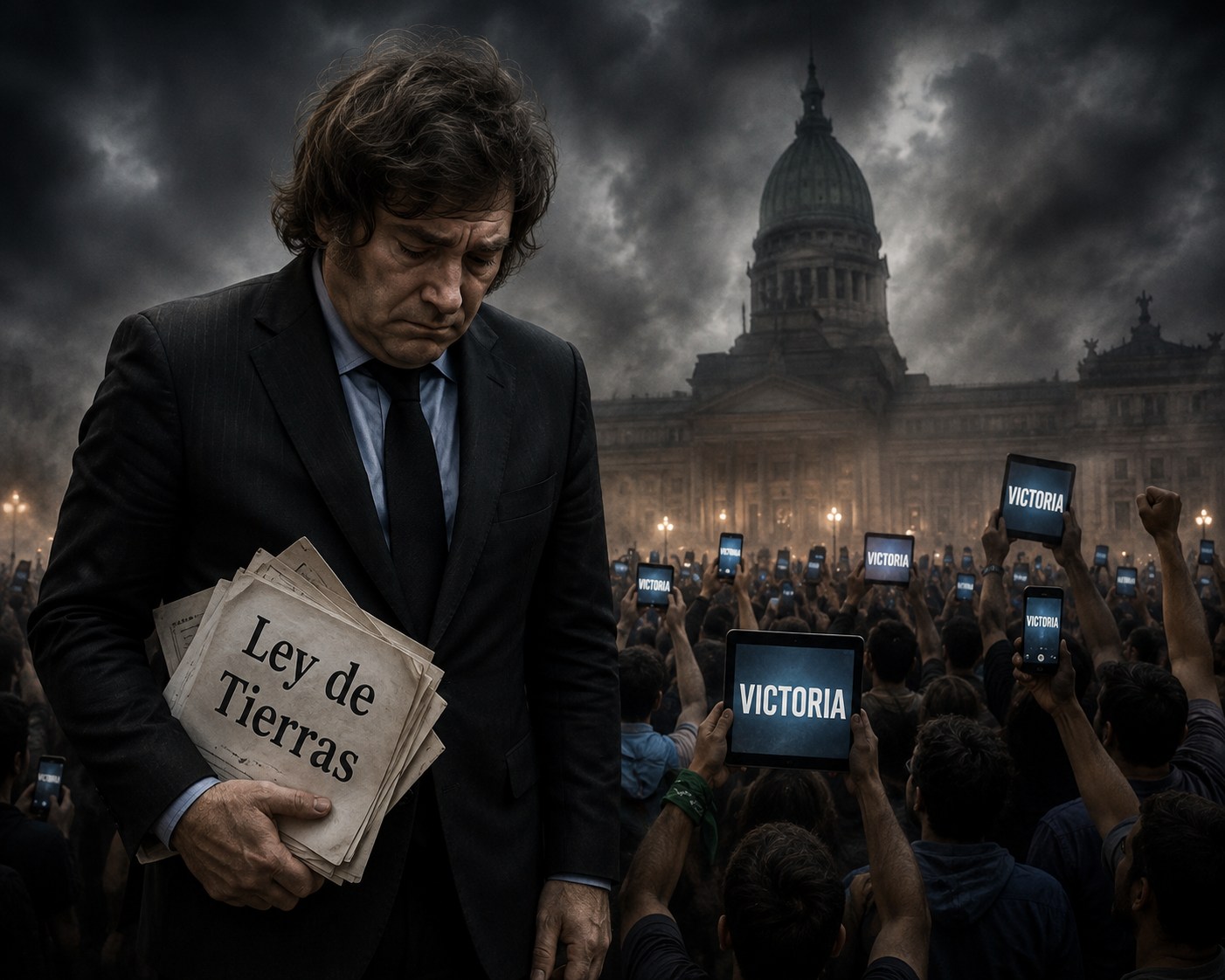 Una audiencia digital de 75 millones de personas sepultaron la ley de tierras con un 83% de rechazo
