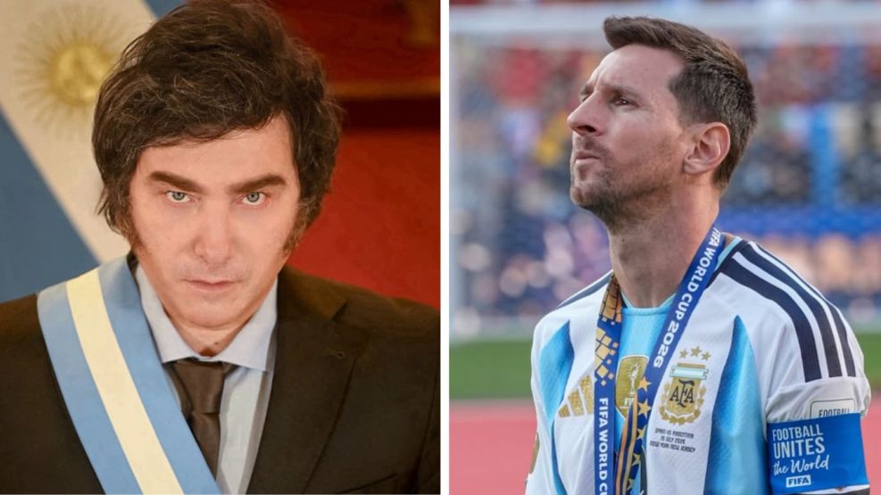 Milei se refirió al fallecimiento del padre de Jorge Messi y afirmó que “da vergüenza pensar que hubo anti-Messi en Argentina”