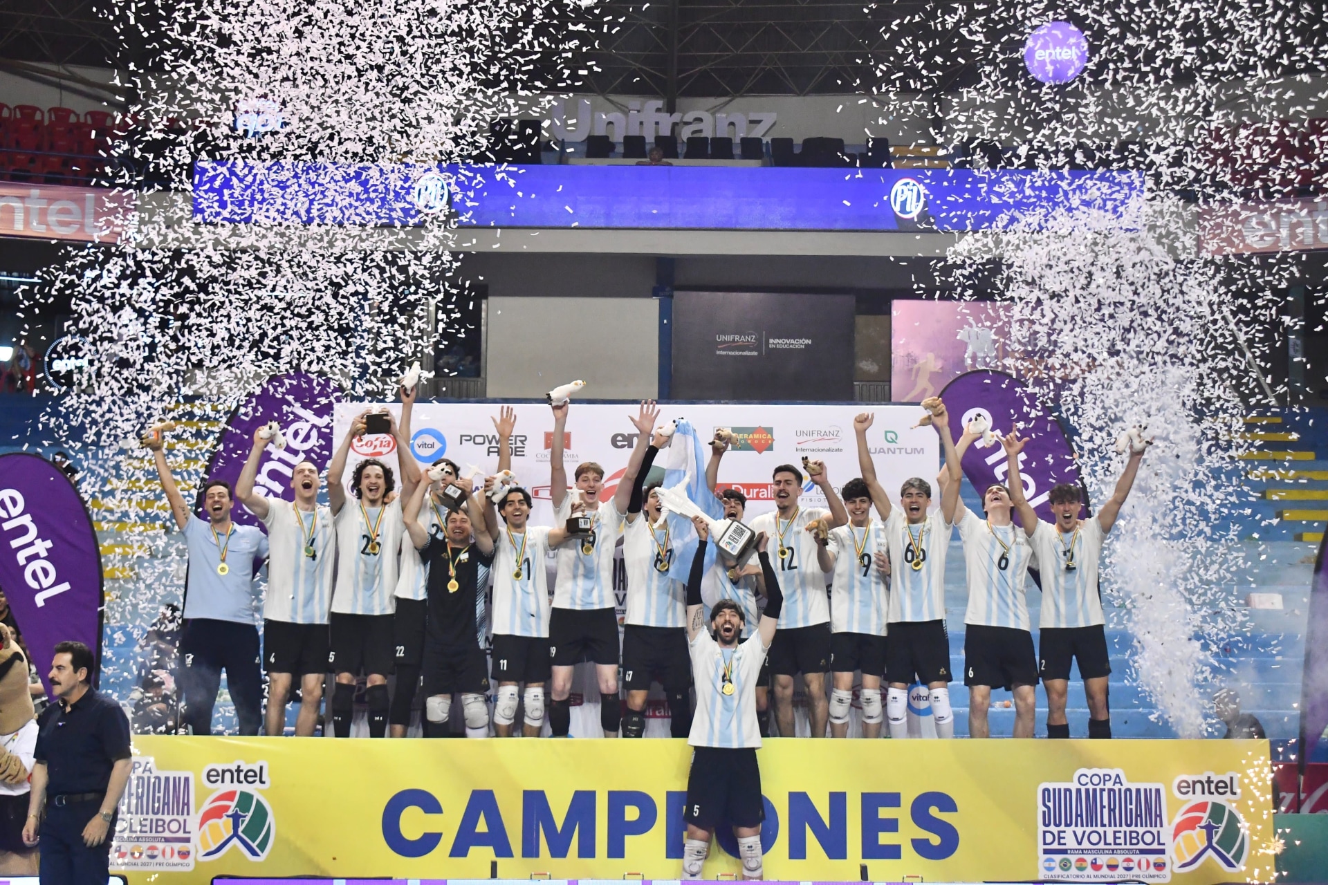 Con el tucumano Arquez como MVP, la Selección Argentina se consagró campeona de la Copa Sudamericana