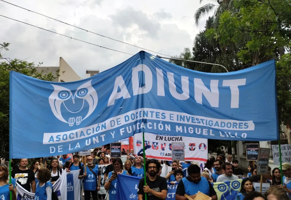 Nuevo paro universitario:  ADIUNT reclama a Milei que cumpla la Ley de Financiamiento 