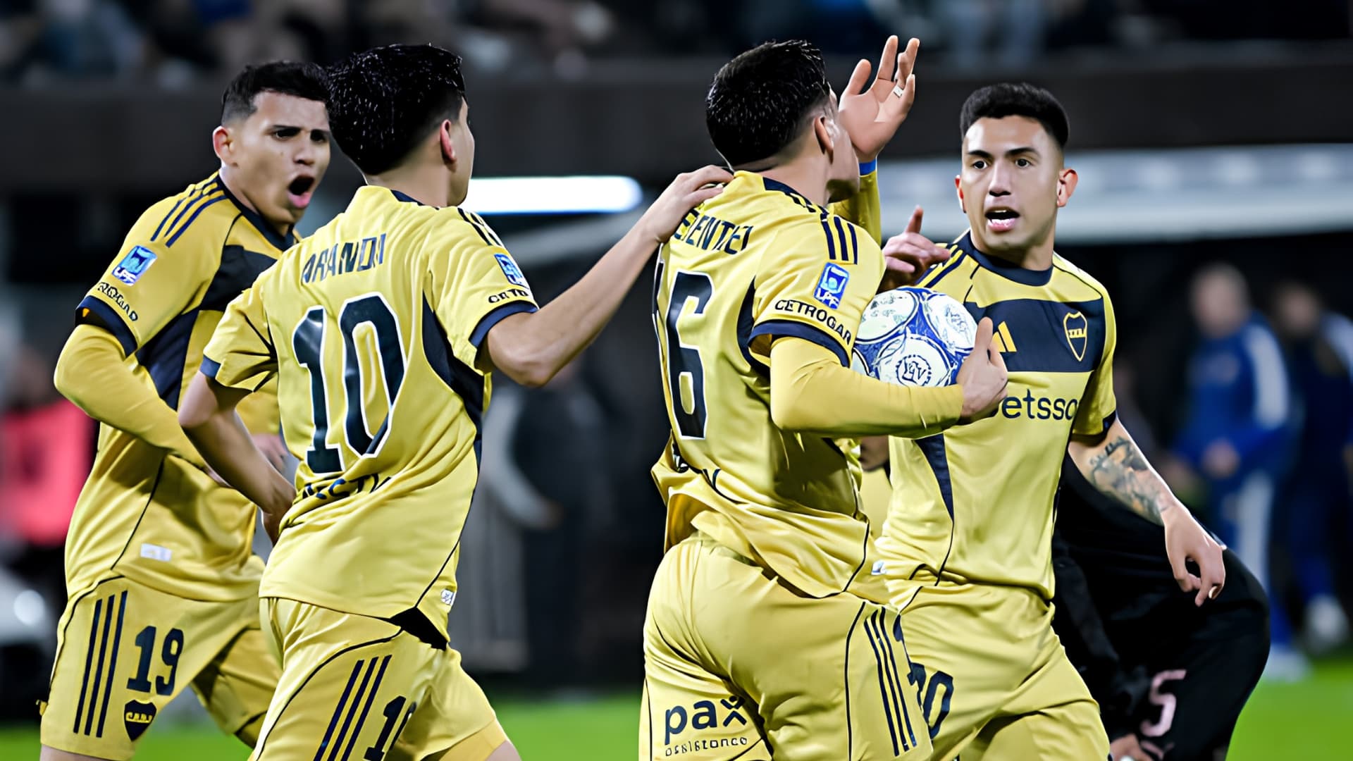 Merentiel rescató a Boca en los minutos finales : empate 1-1 contra Platense