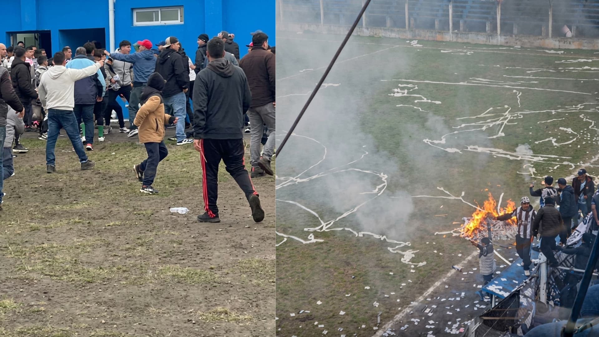 Batalla campal en los vestuarios: se suspendió la final de la Liga Tucumana
