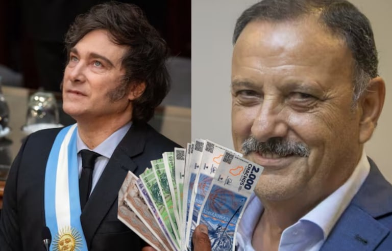 Javier Milei cruzó a Ricardo Quintela por la emisión de cuasimonedas en La Rioja: “Plan Platita 2.0”