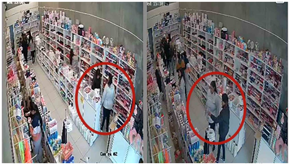"Mechera" quedó filmada y cumplirá dos meses de prisión efectiva por robar maquillaje y pestañas postizas