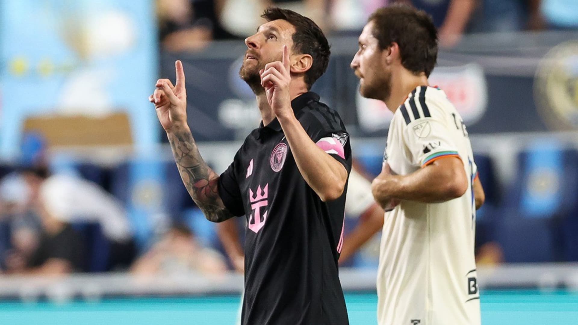 Lionel Messi anotó su primer gol tras la pérdida de su padre