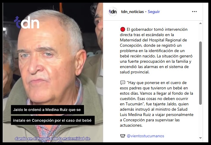 A post shared by TENDENCIA DE NOTICIAS (@tdn_noticias)