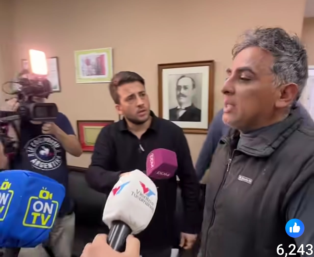 El abuelo del bebé del hospital de concepción increpó al ministro de Salud