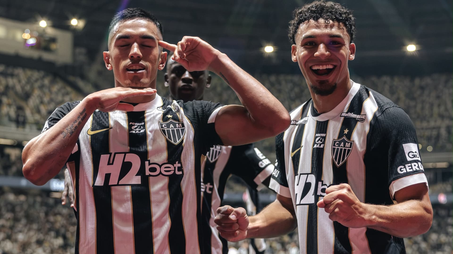 Otra vez el tucumano: Cuello marcó en el momento justo y clasificó a Atlético Mineiro