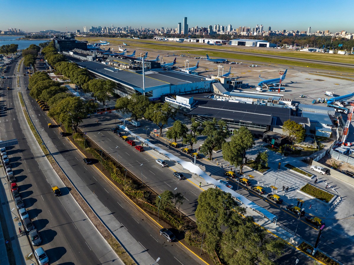 El Aeroparque Jorge Newbery permanecerá cerrado entre el 25 y el 27 de agosto