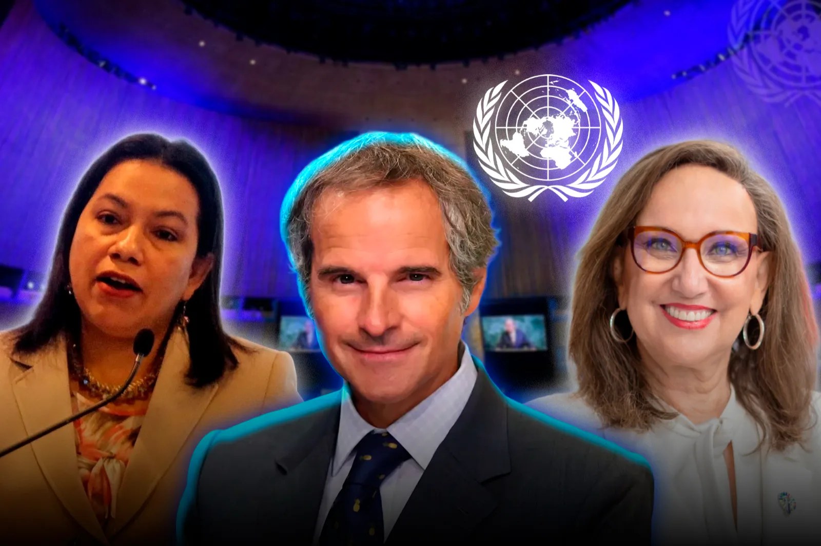 La ONU confirmó 3 candidatos para ocupar la Secretaría General: Rodrigues-Birkett, Grynspan y Grossi