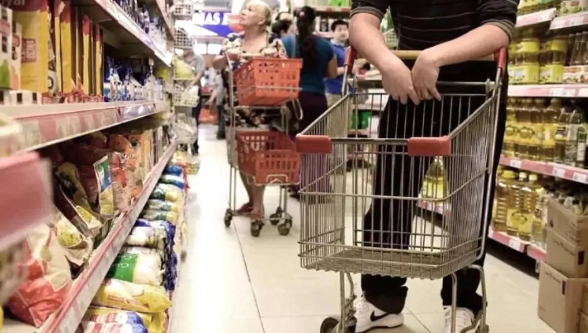 Cayeron las ventas en supermercados, mayoristas y shoppings en junio