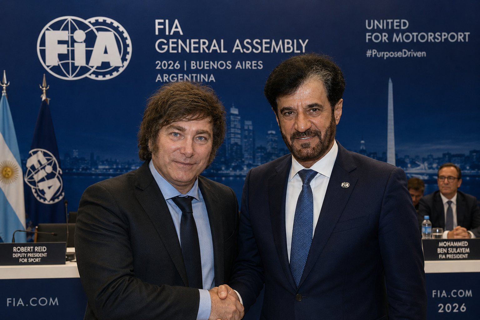 Javier Milei se reunirá con la FIA y trabajará "para traer la Fórmula 1 a la Argentina y ver a Colapinto acá"