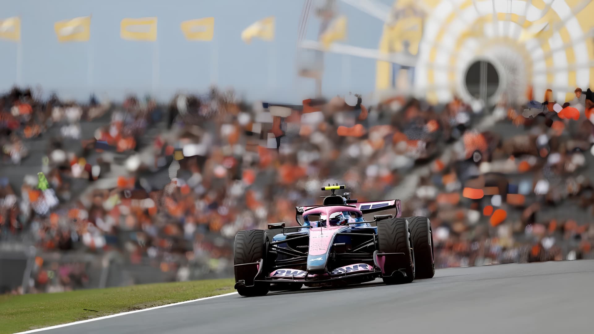 Colapinto, resignado a mirar desde atrás en Zandvoort