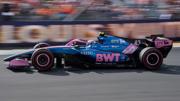 Franco Colapinto terminó 14° tras una dura sanción en el GP de Países Bajos