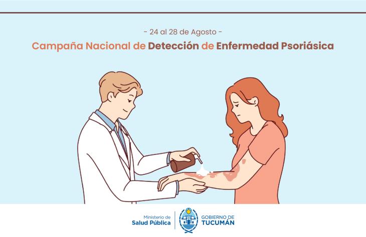 Lanzan jornadas gratuitas para la detección y el seguimiento integral de la enfermedad psoriásica