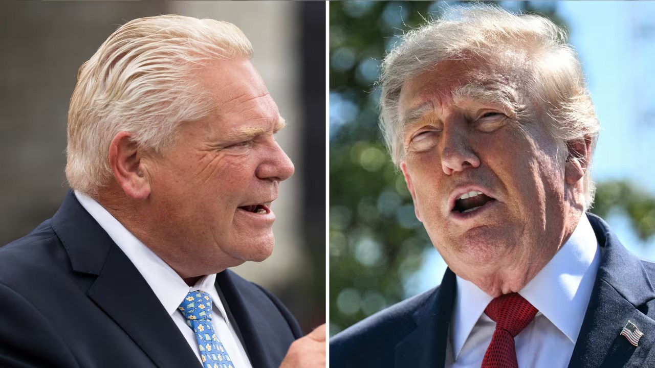 Doug Ford advirtió que Canadá está preparado para una guerra económica tras los aranceles de Donald Trump