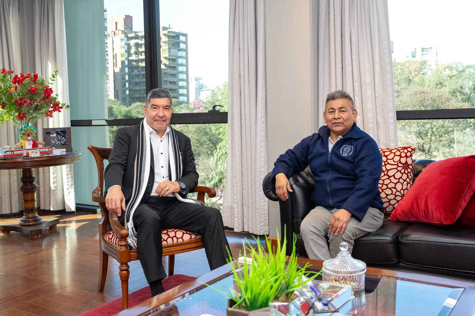 Acevedo respaldó el proyecto de ATSA para construir 540 viviendas sin financiamiento estatal 